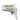 Mega Golf Odyssey Stroke Lab Nine putter, 34-inch, left-handed, with a silver steel shaft and white insert.