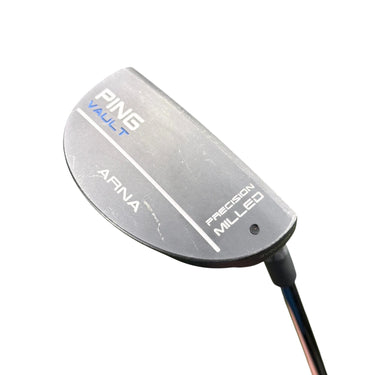 Mega Golf PING Vault Arna precision milled golf putter with dark finish and classic blade design.