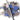 Mega Golf Ping G5i Craz-E C putter steel shaft with a blue and grey camouflage pattern headcover