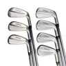 Mega Golf Titleist T250 2025 irons 5-PW-AW with MMT 85 regular graphite shafts.