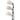 Wilson Stretch XLS left-handed steel iron golf club set (6-PW-SW) with regular flex shafts.