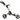 New iCart Go 3-Wheel Push Trolley - Grey/Black