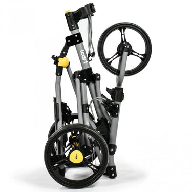 New iCart Go 3-Wheel Push Trolley - Grey/Black