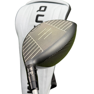 Mega Golf Callaway Quantam Triple Diamond Max driver with 9 degree loft and textured graphite club face