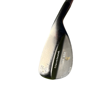 Mega Golf Cleveland 588 RTX black steel wedge, 54 degree loft, Dynamic Gold shaft, right-handed.
