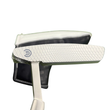 Mega Golf Cleveland HB Soft 2 #1 Putter, 35 inch, right-handed, steel shaft, white head with diamond pattern and logo.