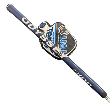 Mega Golf Odyssey 2-Ball Ten Armlock putter, 40'' steel shaft, left hand, with Odyssey headcover.