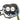 Mega Golf Odyssey 2-Ball Ten Armlock putter with white headcover featuring blue lettering. Left-handed, 40'' steel shaft.