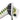 Mega Golf Odyssey Stroke Lab Nine putter, 34 inch, left hand. Black face with white alignment lines. White headcover with green and yellow Odyssey logo and shamrock.