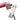 Mega Golf Odyssey White Ice #6 34" right-handed steel shaft golf putter with black grip accents.