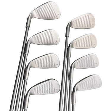 Mega Golf Ping G5 irons 4-PW-SW set with TFC 100I graphite shafts and regular flex.