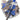 Mega Golf Ping G5i Craz-E C putter steel shaft with blue camo pattern headcover
