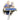 Mega Golf Ping G5i Craz-E C right-handed steel putter with blue face insert and camo headcover