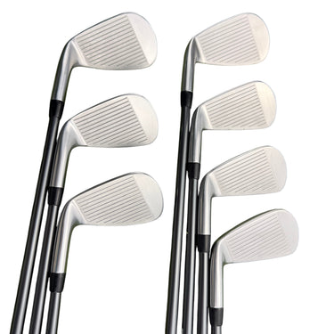 Mega Golf Titleist T250 2025 irons 5-PW-AW set with MMT 85 regular graphite shafts.
