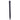 Mega Golf Tour 75 Chrome Stiff graphite #3 wood golf shaft with black Golf Pride grip.