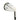 Mega Golf Wilson Staff Model RB Utility #2 Iron 18° with Dynamic Gold X100 X-Stiff steel shaft on grass.