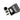 Mega Golf Ben Sayers LX600 white laser rangefinder with black case, ideal for golf.