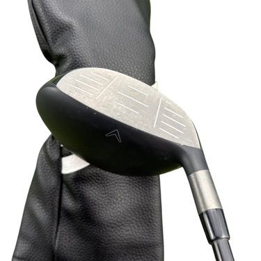 Mega Golf Callaway Rogue ST Max #3 wood with Tensei Blue AV 65 Stiff graphite shaft, left hand.