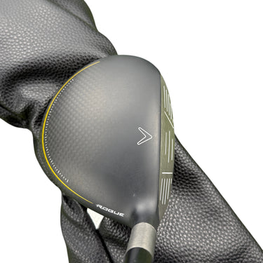 Mega Golf Callaway Rogue ST Max 3 wood, 15°, stiff flex, graphite shaft, left hand.