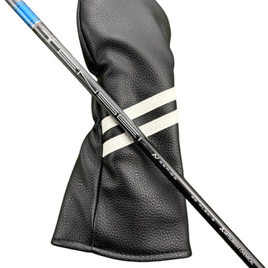 Mega Golf Callaway Rogue ST Max #3 wood with Tensei Blue AV 65 Stiff graphite shaft and black headcover.