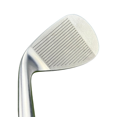 Mega Golf Cleveland CBX4 Zipcore wedge, 58.12 loft, right-handed with KBS Hi-Rev 2.0 115 steel shaft on green grass.