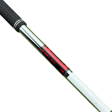 Mega Golf Cleveland CBX4 Zipcore wedge with KBS Hi-Rev 2.0 115 steel shaft and Lamkin grip on grass.