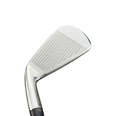 Mega Golf Cobra King Forged Tour #3 Iron with Dynamic Gold Stiff steel shaft and Lamkin grip on green grass.