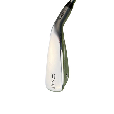 Mega Golf Wilson Staff Model RB Utility #2 Iron, 18° loft, right-handed, steel shaft with Dynamic Gold X100 X-Stiff flex.