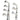 Miura TC-202/MB-101 Combo Irons / 4-Pw / N.S.Pro Tour 120 Stiff