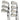 Mizuno MP-58 Irons / 4-Pw / Dynamic Gold S300 Stiff