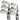 Mizuno MP-62 Irons / 5-Pw / Project X Rifle 5.5 S Stiff