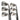 Ping G430 Irons / 5-Pw / Alta CB AWT Regular / Orange Dot