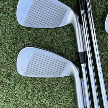 Ping G730 Irons / 5-Pw-Uw / Ns Pro Tour 105 Regular / Blue Dot / Left Hand