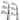 Ping i230 Irons / 5-Pw / Project X Ls 6.5 125g X-Stiff / Red Dot