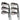 Taylormade Burner OS One Length Irons / 7-Pw-Aw-Sw / 85G Regular