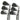 Taylormade Qi GunMetal Edition Irons / 5-Pw / Kbs Max MT 85 Stiff