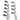 Wilson Augusta OS Irons / 3-Pw-Sw / Wilson Matched Regular