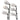 Wilson Stretch XLS left-handed steel golf irons (6-PW-SW) with regular flex shafts and standard grips.