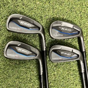 Cobra Forged Tec One Length Irons / 7-Pw / Amt Tour White S300 Stiff