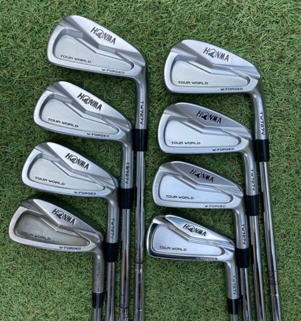 Used Honma Tw727 Irons / 3-Pw / Dynamic Gold Sl X100 X-Stiff
