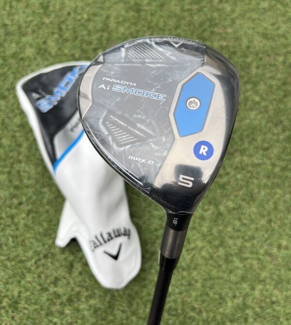 New Callaway Paradym Ai Smoke Max D #5 Wood 18° / Tensei Blue Av 65 Regular