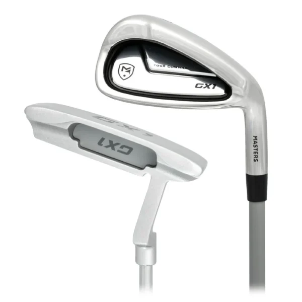 New Masters Gx1 Ladies / Youth Graphite Full Set & Cart Bag detail 2