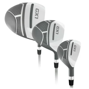 New Masters Gx1 Ladies / Youth Graphite Full Set & Cart Bag detail 3