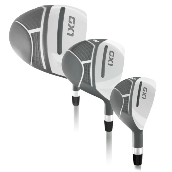 New Masters Gx1 Ladies / Youth Graphite Full Set & Cart Bag detail 3