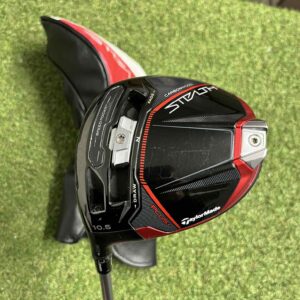 taylormade-stealth-2-plus-driver-105-kurokage-60g-stiff-left-hand | Mega Golf Taylormade Stealth 2 Plus Driver / 10.5° / Kurokage 60G Stiff / Left Hand