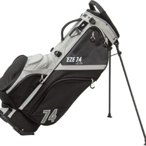 New Ezeglide 74 Lite Hybrid Golf Stand/Cart Bag - Grey/Black - Image 1