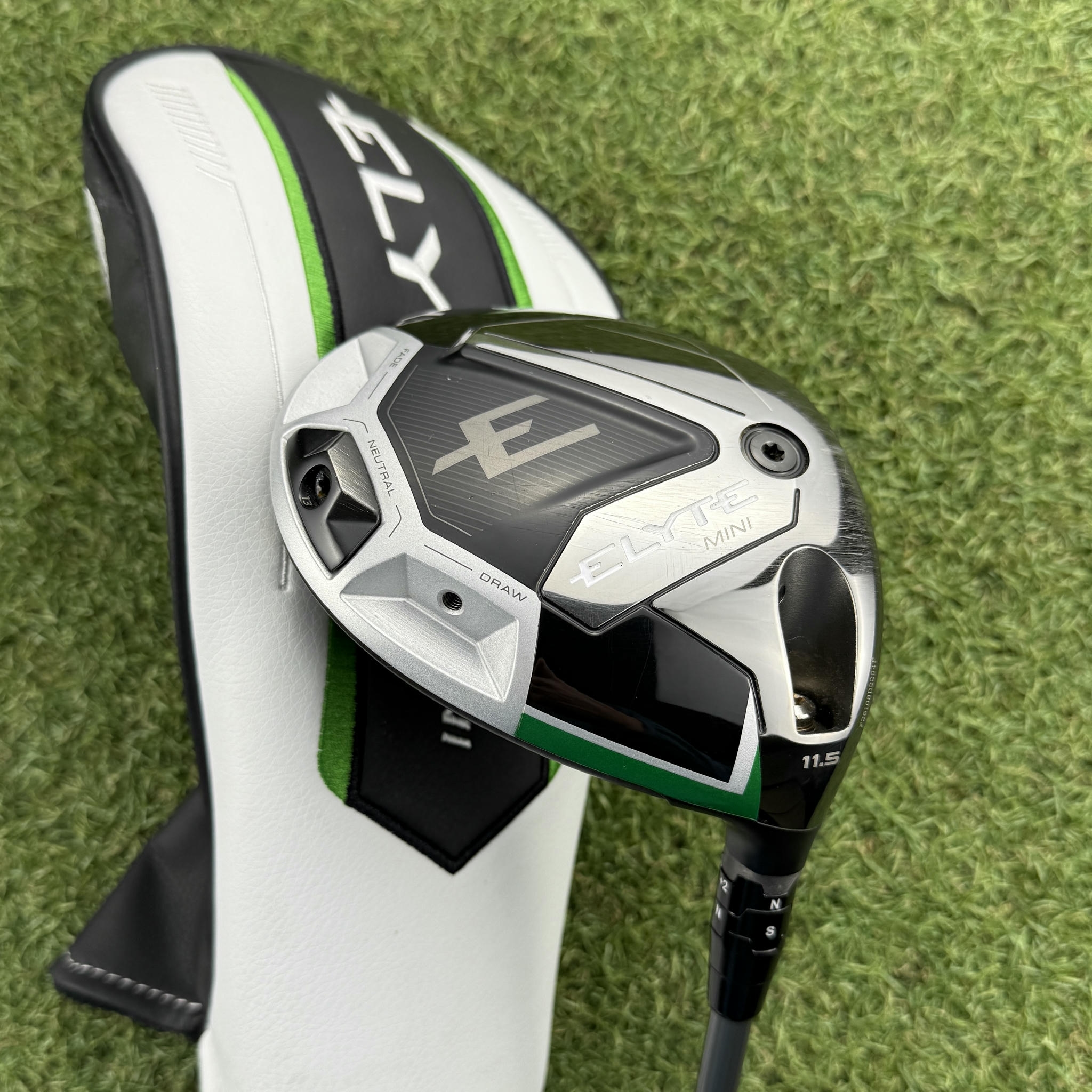 callaway-elyte-mini-driver-11-5-project-x-denali-6-0-60g-stiff | Mega Golf Callaway Elyte Mini Driver / 11.5° / Project X Denali 6.0 60G Stiff