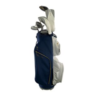 New Ladies Taylormade Kalea Gold Package Set / Woods, Irons & Bag - Image 4