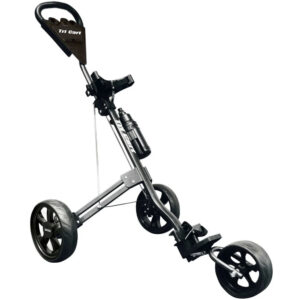 New Longridge Tri Cart 3-Wheel Push Golf Trolley - Image 1