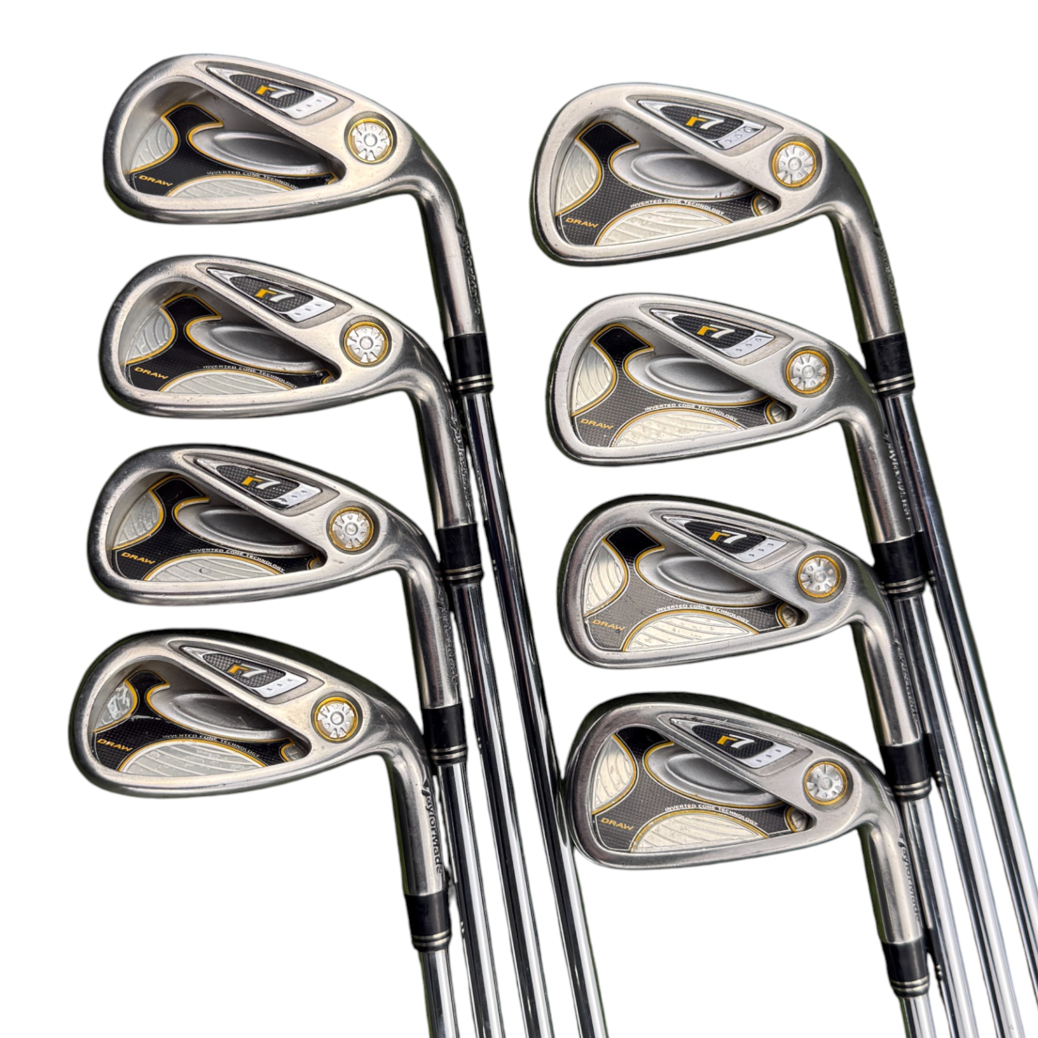 Used Taylormade R7 Draw Irons / 4-Pw-Sw / T-Step 90 Regular